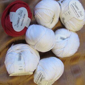 Lot of 7 balls Debbie Bliss Yarn, 50g each,
